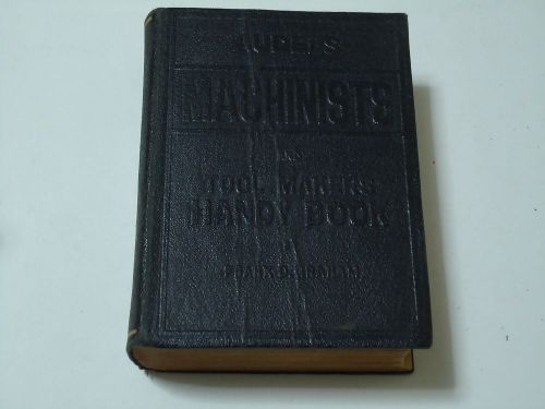 Audels Machinists &amp; Tool Makers Handy Book 1948 by Frank Graham