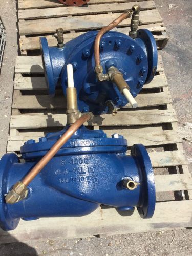 New - 8&#034; FF Flanged 100G Cla-Val Valve, Ductile Iron Body, 8-427-01AB