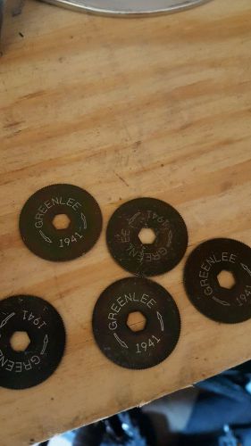 Greenlee 1941-1 Replacement Blade 1940 old stock