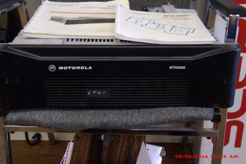 Motorola mtr2000 uhf 100watt base station (420 mhz) barely used for sale