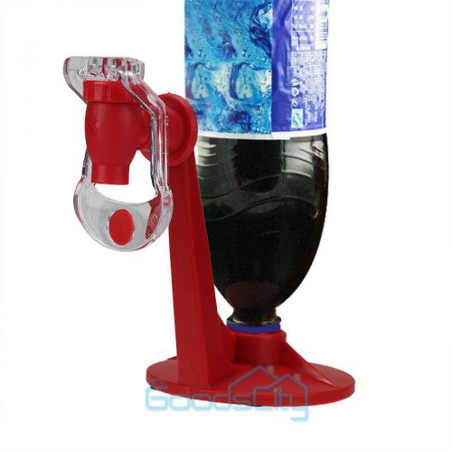 New Red Drinking Soda Water Fizz Drinks Dispense Gadget Fridge Saver Dispenser