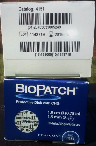 Biopatch 4151 Expiration Date:  2016/10