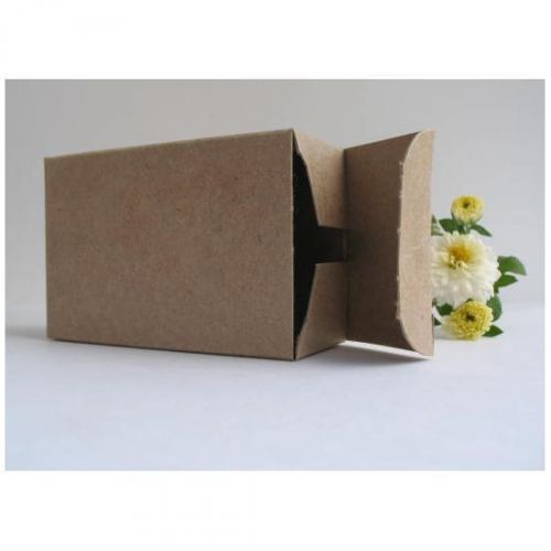 SAMPLE ONE kraft box 100% eco recycled product packaging 3 1/2 X 2 3/8 X 1 1/2&#034;