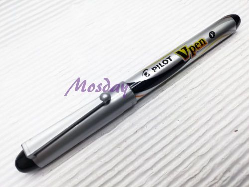 1 Pen Pilot Vpen SVP-20N Fine Nib Fountain Pen, BLACK