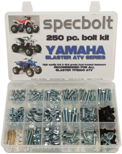 250pc specbolt yamaha blaster bolt kit for maintenance &amp; restoration oem spec... for sale