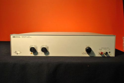 HP 83470A K71 Lightwave Reference Transmitter