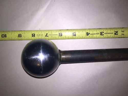 SPHERICAL CYLINDRICAL GAGE DIAMETER 2.5&#034; LENGTH  OF SHANK 6.5&#034; NO. 2
