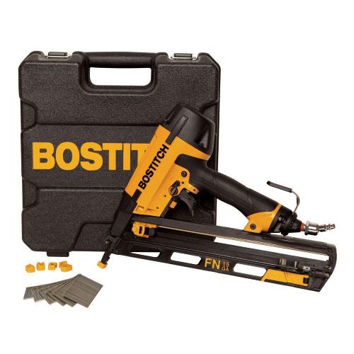 Bostitch 15 gauge angle finish nailer (nail gun) n62fnk-2 new for sale