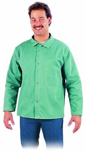 Steel Grip WC16750-3XL Green Durable Flame Resistant 12-Ounce Whipcord Cotton