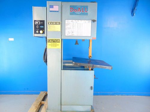 DOALL 2013-V3 Vertical Countour 20&#034; BANDSAW sold as is
