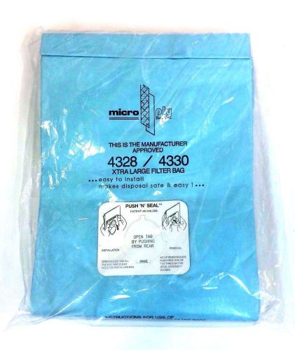 MasterCraft Micro-ply 4328 / 4330 Xtra Large Filter Bag