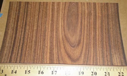 Rosewood wood veneer 10&#034; x 5&#034; with no backer &#034;A&#034; grade quality 1/32&#034;-1/42&#034;