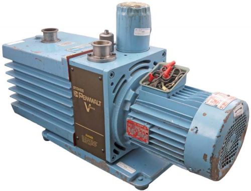 Stokes pennwalt 017-241 2hp/3ph/910rpm vacuum rotary vane pump v-series for sale