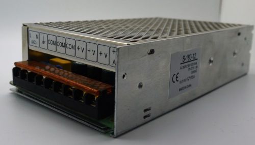 S-180-12 Power Supply OUT PUT:12V15A