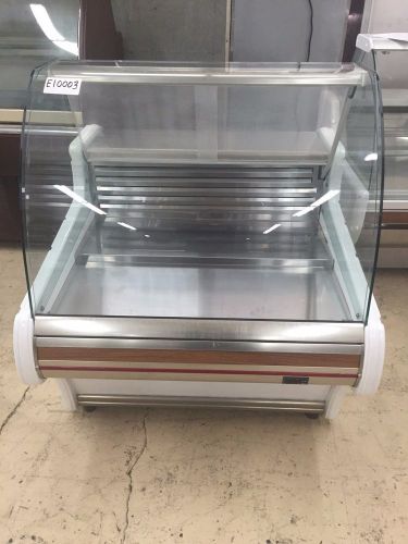 36&#034; Curved Glass Drop In Refrigerated Countertop Display Cabinet V. POLO 1000 ES