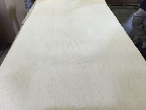 Wood Veneer Maple 48x98 1 Piece 10Mil Paper Backed &#034;EXOTIC&#034; HIV 30