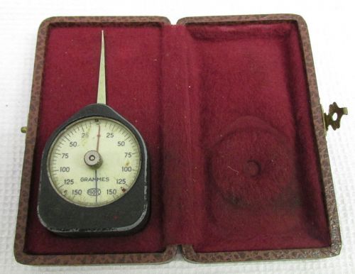 Scherr tumico arpo 150 gram tension gauge w/case made in france for sale