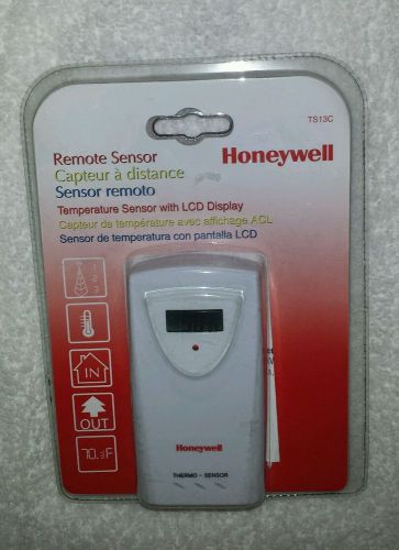 Honeywell Temperature Sensor with LCD Display TS13C - New, Sealed