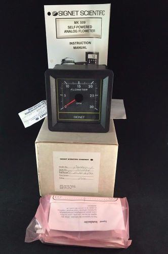 Signet Flowmeter 12 VDC 0-18 GPM MK 584