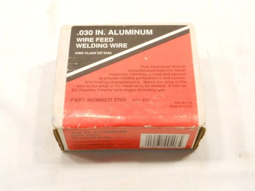 GULF WIRE CORP, .030 IN. ALUMINUM WIRE FEED WELDING WIRE, LOT 3987, TYPE 5356