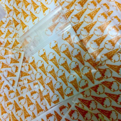 175175 ziplock plastic bags baggies 100 icecreamonwhite 2.8mil guarantee quality for sale