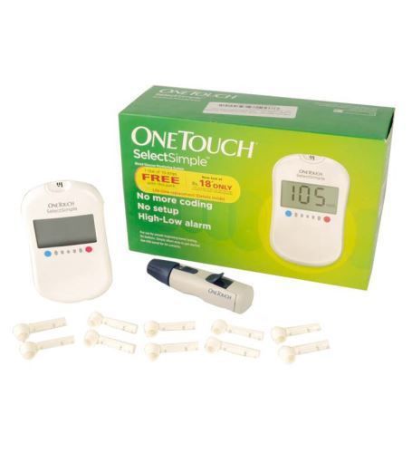 Glucose  Blood monitoring System One Touch Select Simple