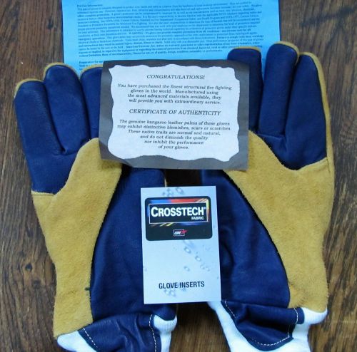 NEW CrossTECH Glove Inserts KANGAROO LEATHER PALMS,Size XXL See Photos