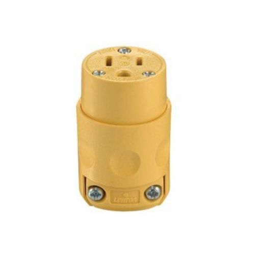 Grounding connector 15 amp csa yellow leviton wire connectors 000-515cv-000 for sale