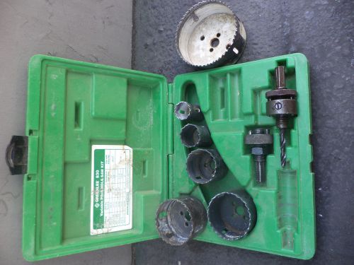 Greenlee 830 Hole Saw Kit