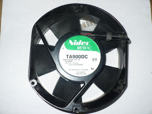 Nidec Beta V TA600DC Fan, A34438-59, 956500, 24VDC, 1.4A, New