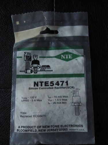 NTE -  NTE5471 - SILICON CONTROLLED RECTIFIER
