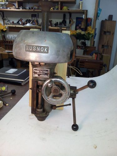 Rusnok vertical milling head - large beautiful - extremely well made for sale