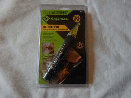 Greenlee GT-12 Non-Contact Self-Testing Voltage Detector 50-1000V AC