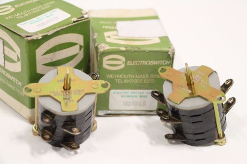 Pair of ElectroSwitch 102104LB Rotary Switch NIB + Free Priority Shipping!!!
