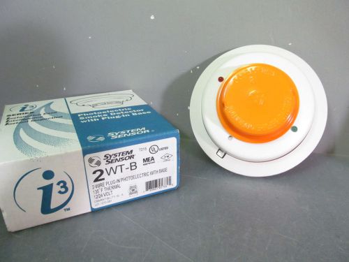System Sensor 2WT-B i3 Photoelectric Smoke Detector