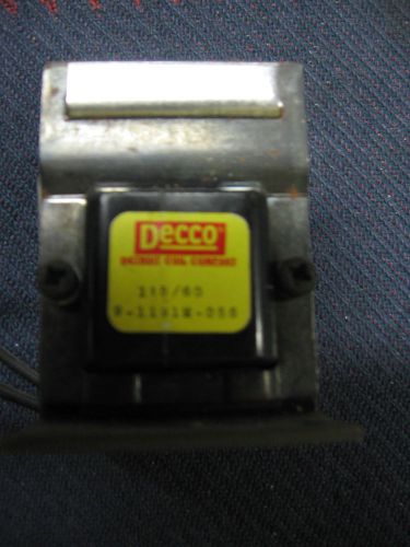 Racine 406154 Solenoid Coil - (Coil 401662) - Decco 17-275 (Coil 9-1191) - Used