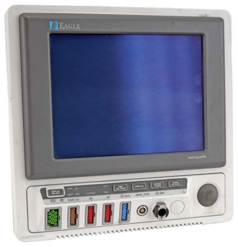 Marquette eagle medical/hospital patient monitor/display nellcor sensors only for sale