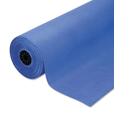 Rainbow duo-finish colored kraft paper, 35 lbs., 36&#034; x 1000 ft, royal blue 63200 for sale