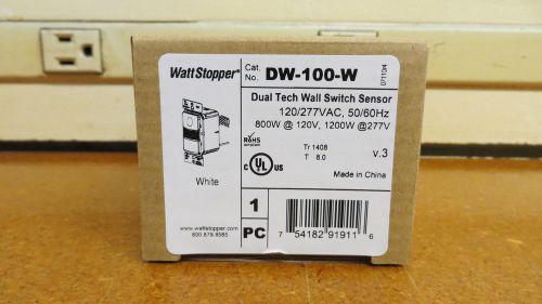 WATTSTOPPER DW-100-W DUAL TECH ***FREE USPS EXPEDITED PRIORITY SHIPPING***
