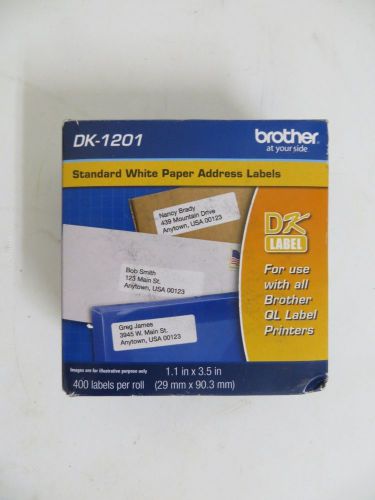 Brother dk-1201 die-cut standard address labels for sale