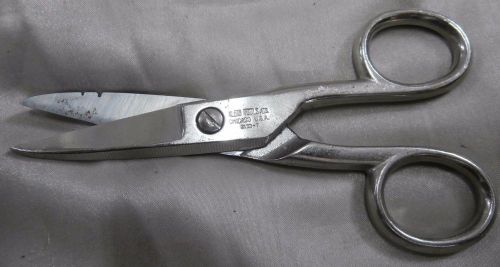 Klein Tools 2100-7 Electrician&#039;s Scissors W/Stripping Notches FREE SHIPPING!!!