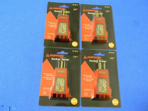 Amprobe 3027013 ST101A Socket Circuit Testers