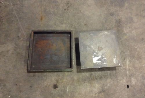 Steel Inspection Surface Plate Bench Table Top 12&#034; x 11-7/8&#034;