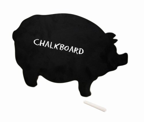 Adorable Pig Chalkboard Menu Board Kitchen Noteboard