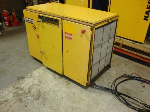 Kaeser 30 hp  rotary air compressor system for sale