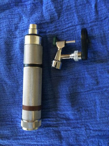 Welch allyn otoscope operating head with rechargeable handle (wall plug) for sale