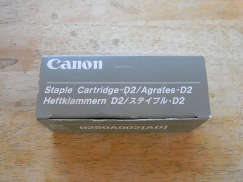 CANON D2 STAPLE CARTRIDGE BOX OF 3 0250A002 NO. 151C OPEN BOX NEW