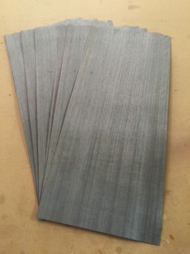 Wood Veneer Bleach Dyed Koto 11x26 15Pcs Total Raw Veneer  &#034;EXOTIC&#034; KO1 9-10-15