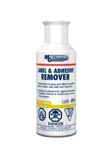 MG Chemicals 8361 Label and Adhesive Remover with Citrus Ordor  140g Aerosol Can
