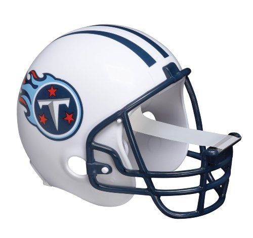 Scotch magic tape dispenser, tennessee titans football helmet with 1 roll of 3/4 for sale